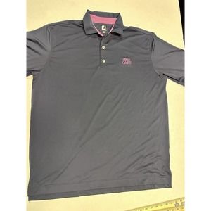 FJ Footjoy Men’s Short Sleeve Polo Shirt 2XL XXL logo